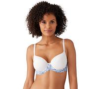 Wacoal Soutien-gorge Embrace Lace Contour Femme, Parchemin pastel/Bleu Multi, 90F