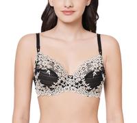 Wacoal Embrace Lace SG Classique Soutien-Gorge de Tous Les Jours, Noir, (Taille Fabricant: 105E) Femme