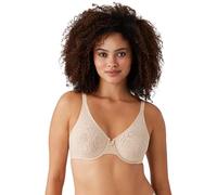 Wacoal Halo Lace Moulded Underwire Bra in Black, Naturally Nude Or Toast (WA851205) *Sizes B-F*