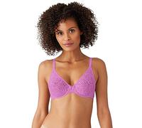 Wacoal Halo Lace Unlined Convertible Underwire Bra Soutien-Gorge, Opaque, First Bloom, 100C Femme