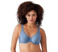 Wacoal Soutien-Gorge à Armatures Basic Beauty Couverture Totale, Opaque, Bleu Coronet, 90E Femme