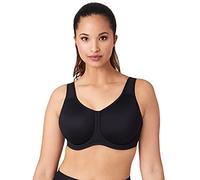 Wacoal Soutien-Gorge de Sport à Armatures et Couverture complète pour Femme, Noir, 90G