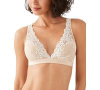 Wacoal Soutien-Gorge Embrace en Dentelle à Bonnets Souples pour Femme, Sable, 95A