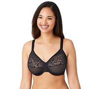 Wacoal Visual Effects Unlined Full Coverage Underwire Minimizer Bra, 857210 Soutien-Gorge à Couverture Totale, Noir, 95J Femmes