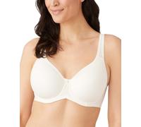 Wacoal Womens Basic Beauty Contour T-Shirt Bra, Ivory Bra 38DDD