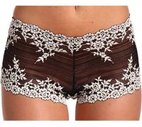 Wacoal Women's Embrace Lace Boy Short Pant, Black, 8