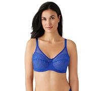 Wacoal Women's Plus Size Retro Chic Full Figure Underwire Bra, Radiant Blue, 36D