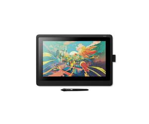Wacom Cintiq 16 DTK-1660-K0B Tablette Graphique 15.6" IPS 1920x1080, 5080 lpi, Stylet 8192 niveaux, Connectivité Filaire HDMI/USB, Windows Compatible