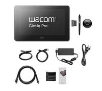 Wacom Tablette graphique Cintiq Pro 16 – Résolution 3840 lpp – Zone active 194x344 mm – Filaire