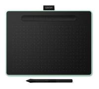 Wacom Intuos M with Bluetooth - Numériseur - droitiers et gauchers - 21.6 x 13.5 cm - électromagnétique - 5 boutons - sans fil, filaire - USB, Bluetooth 4.2 - vert pistache G