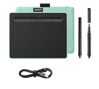Wacom Intuos S Bluetooth tablette graphique Vert, Noir 2540 lpi 152 x 95 mm USB/Bluetooth