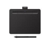 Wacom Intuos Small - Numériseur - 15.2 x 9.5 cm - électromagnétique - 4 boutons - sans fil, filaire - USB, Bluetooth - noir