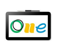 Wacom One 12 - Numériseur avec Écran LCD - électromagnétique - filaire - USB-C