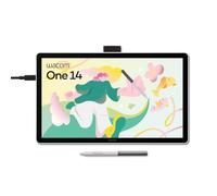 Wacom Tablette graphique One 14 – 14″ Full HD, stylet sans pile, écran antireflet, pack logiciel
