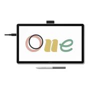 Wacom Tablette graphique One 14 – 14″ Full HD, stylet sans pile, écran antireflet, pack logiciel