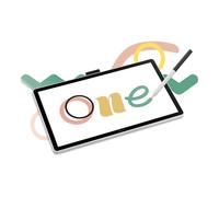 Wacom One 14 Tablette Graphique avec écran - 14″ Full HD avec Stylet sans Pile, écran antireflet, Pack Logiciel - Compatible Windows, macOS & ChromeOS