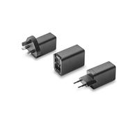 Wacom Power Adapter avec prises régionales (UE, Suisse, Royaume-Uni), jusqu'à 25 W
