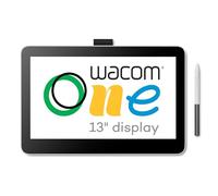 Wacom Tablette à Dessin One 13 Touch avec Ecran 13,3" HD Écran Tactile Entièrement laminé Tablette d'art Numérique avec Logiciel Créatif et Éducation, Graphiques Dessin Tablette pour Mac, PC Windows