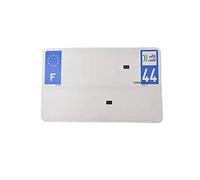 WACOX Bande Plaque IMMATRICULATION NR SPM Blanche 210X145-130 SIV - DEPT 14 - Calvados (X10)