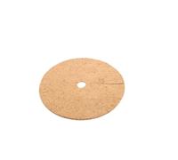 Wacredo Tapis en coco rond, protection hivernale et protection contre le gel pour plantes en pot, protection des plantes en 100 % fibres de coco, disque de paillage (20 cm - 80 cm de diamètre
