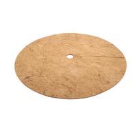 Wacredo Tapis en coco rond, protection hivernale et protection contre le gel pour plantes en pot, protection des plantes en 100 % fibres de coco, disque de paillage (20 cm - 80 cm de diamètre