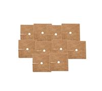Wacredo Tapis en noix de coco carré | Protection hivernale et contre le gel pour plantes en pot | Protection des plantes en 100% fibres de coco (25x25cm - 60x60cm) (30cm x 30cm, 10 pièces)