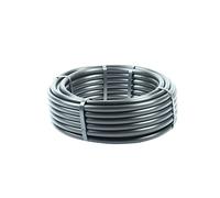 Wacredo Tuyau de pose en PE-LD de qualité supérieure PN6 - 16 mm - 25 mètres courants - Conduite d'eau - Tuyau d'alimentation en eau sanitaire - Tuyau sous pression - Noir - Résistant aux UV