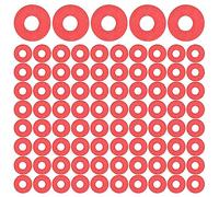 Wadakada 100 x rondelles en Fibre Isolant pour vis de Carte mère Rouge