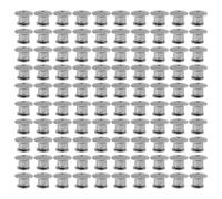 Wadakada 100PCS Boucle de Retenue de Goupille de Verrouillage, UtiliséE pour Verrouiller le Dos de la Broche en MéTal de la Broche en éMail