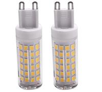 Wadakada 10W G9 100 Ampoules LED Ampoules LED MaïS en CéRamique, Pas de Scintillement, Grand Angle de Faisceau, 2 PièCes SéRies Blanc Naturel