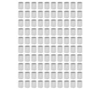Wadakada 2,5 Mm Monotrou CâBle MéTallique Manchons en Aluminium Clip CâBle Sertis 100Pcs