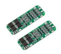 Wadakada 2 PièCes 3S 20A Batterie au Lithium 18650 Chargeur PCB Carte de Protection 18650 Li-Ion Module de Charge de Batterie 11.1V 12V 12.6V
