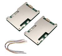 Wadakada 2 PièCes 4S 12V 100A LiFePo4 Circuit de Protection de Batterie au Lithium Fer Phosphate avec Charge éQuilibréE