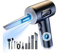 Wadakada à Air Comprimé, 3 Vitesses à 100 000 TR/Min, Souffleur d'air Électrique Portable sans, pour Nettoyer Le Clavier et Le PC