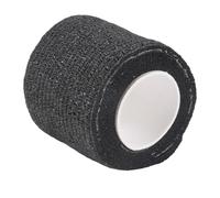 Wadakada Bandage Élastique Auto-Adhésif pour Le Sport, pour Les Genouillères, Les Doigts, Les Chevilles, Les Paumes, Les Épaules, 5 cm X 4,5 M, Noir