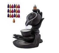 Wadakada Brûleur D'Encens à Reflux en Forme de Main de, Brûleur D'Encens à Fumée, Porte-Encens en Cascade
