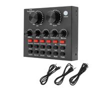 Wadakada Carte Son V8 Changement de Voix Diffusion en Direct Chant Karaoké Casque Enregistrement de Carte Son Externe en Direct pour Maison Mobile KTV