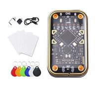 Wadakada Chameleon Ultra V2.0 RFID Ultimate Emulator NFC Duplicator+6XCUID 4XUID Keychain 125Khz 13.56Mhz Card Decode RFID Reader