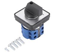 Wadakada Commutateur 660V 20A 4 Positions 2 PôLes SéLecteur Rotatif Commutateur de Changement de Came Rotatif Universel Commutateur D'Inversion de Moteur éLectrique