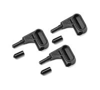 Wadakada Connecteur Magnétique de Multimètre à Prise Banane de 4 Mm, Accessoire de Mesure de Composant D'Outil de Mesure de Sonde Magnétique, Noir