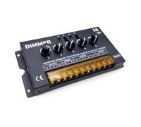 Wadakada Contrôleur de Variateur LED RGBW RGBWW DC5-24V D550 10A X 5CH pour Bande Lumineuse LED 5050 RGBW RGBWW