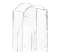 Wadakada Couvercle de Bouton Poussoir de Sonnette Étanche pour L'Extérieur, Capot de Protection Contre la Pluie pour Sonnette, pour Interrupteur D'Ouverture de Porte de Garage, et Facile à Uti