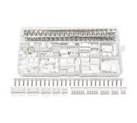 Wadakada Kit de Connecteurs JST-XH 2,54 mm - 560 Pièces Comprenant des Adaptateurs/Mâle 2,54 mm 2/3/4/5/6 Broches et des Fiches de Câble