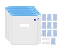 Wadakada Kit de Stockage de Filaments D'Imprimante 3D 10 Pièces de Stockage sous Vide avec Déshydratants Filament Résistant à L'Humidité Sec 30x34cm