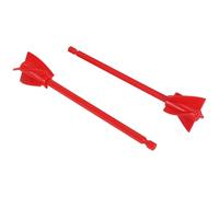 Wadakada Palettes de MéLangeur en RéSine, Accessoire de MéLangeur éPoxy pour Perceuse, Accessoire de Perceuse pour Agitateur de Peinture RéUtilisable (2 PièCes)