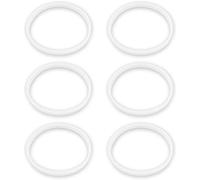 Wadakada Paquet de 6 Joints en Caoutchouc Joint de Remplacement Joint Torique Blanc pour Presse-Agrumes MéLangeur Tasses PièCes de Rechange Joints BL770