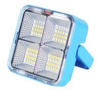 Wadakada Projecteur LED Solaire Rechargeable - Projecteur D'Extérieur USB, Lampe de Chantier à Projecteur Puissant pour Une Visibilité Améliorée