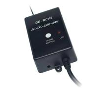 Wadakada Récepteur -RCV1 433,92 MHz DC/AC 12 V/24 V pour Télécommande de Porte de Garage à Code Tournant et Récepteurs Externes à Code Fixe
