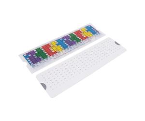 Wadakada Règle Coulissante de Guitare pour la Pratique des Gammes Pentatoniques, Diatoniques et de Mode/Règle Coulissante Pentatonique et Facile à Utiliser