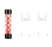 Wadakada RéServoir de Refroidissement par Eau D'Ordinateur de RéServoir d'eau de PC de par Eau de 200Mm avec G1 / 4 pour Accessoire de Refroidisseur D'Ordinateur de PC (Rouge)